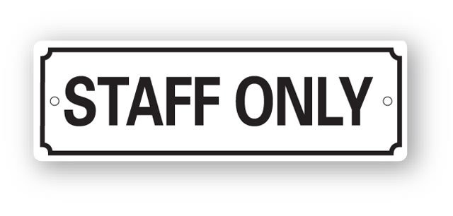 Staff also